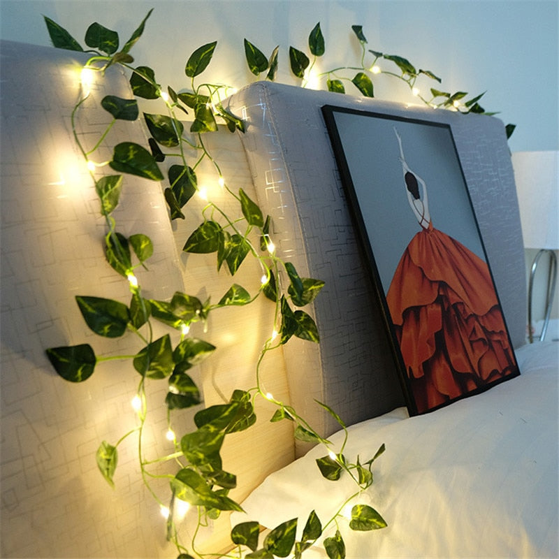 Solar Powered Leaf String Lights™