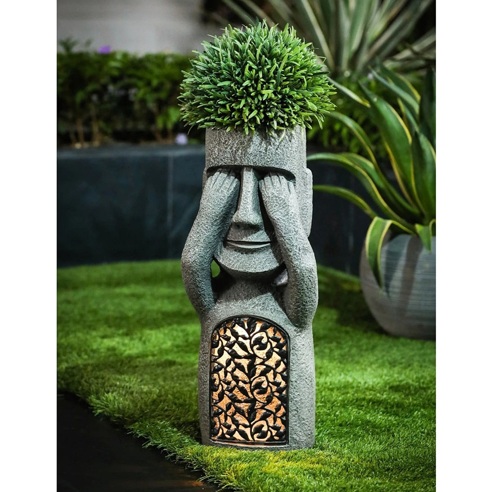 Easter Island Garden Decoration