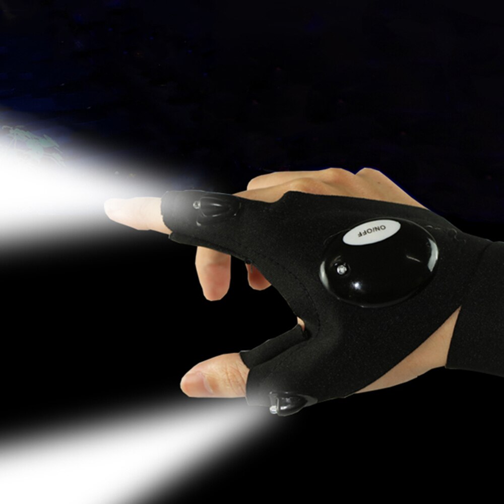 LED Light Waterproof Gloves