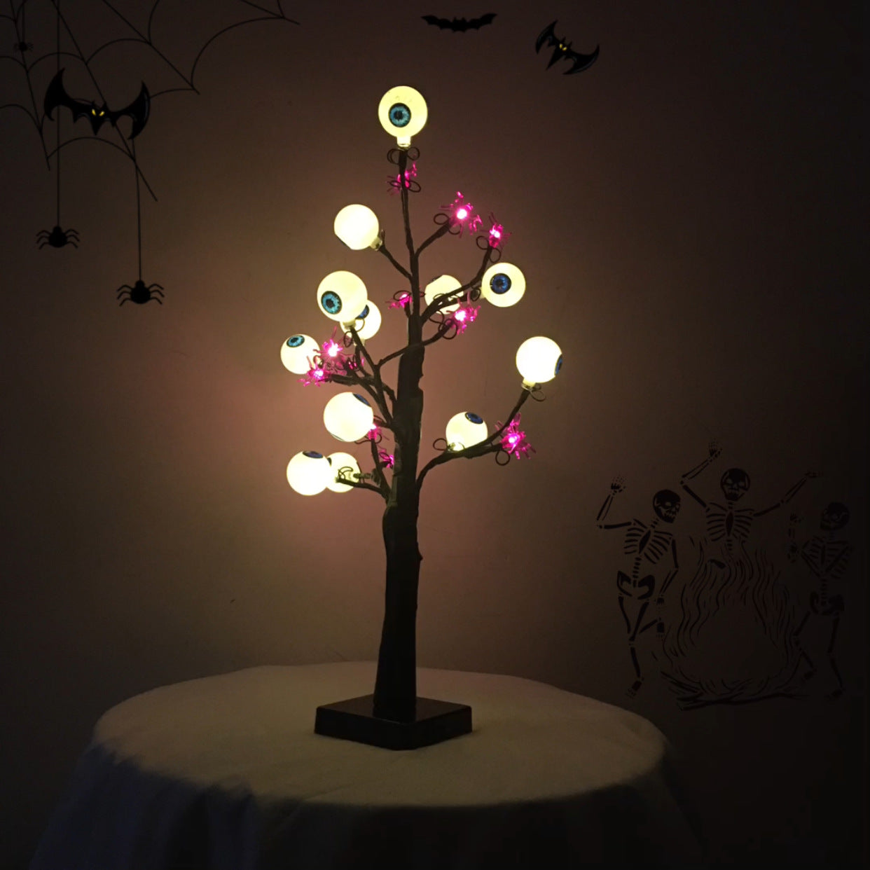 Halloween LED Ghost Eyeball Tree Light