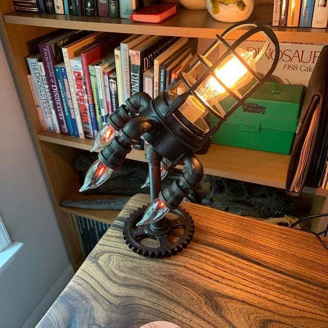 Steampunk Rocket Lamp™