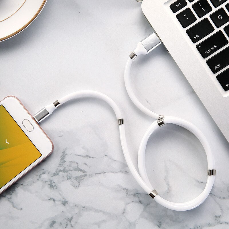 Magnetic Charging Cable Apple, Micro USB, Type-C