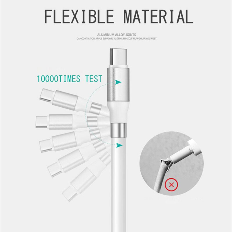 Magnetic Charging Cable Apple, Micro USB, Type-C