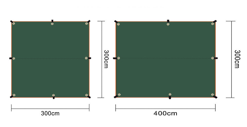 Ultralight UV and Waterproof Awning Tent