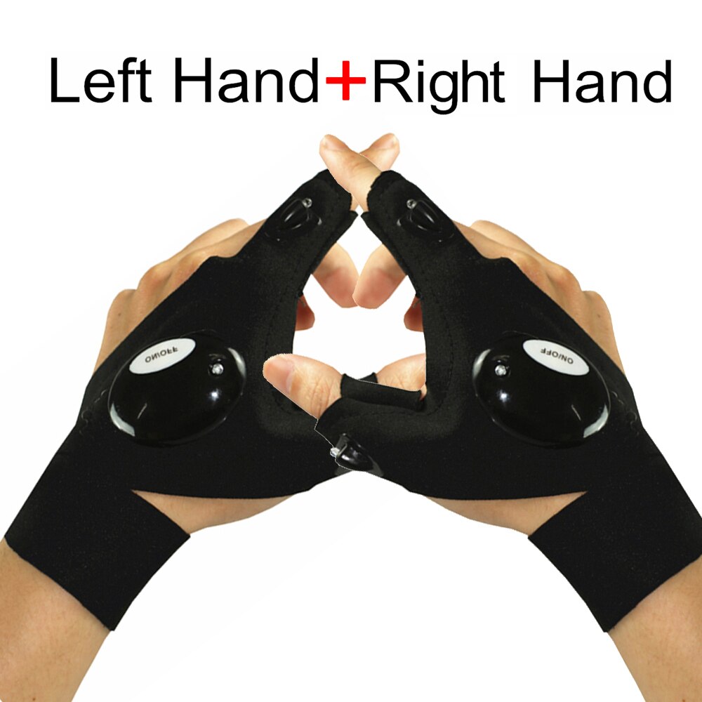 LED Light Waterproof Gloves