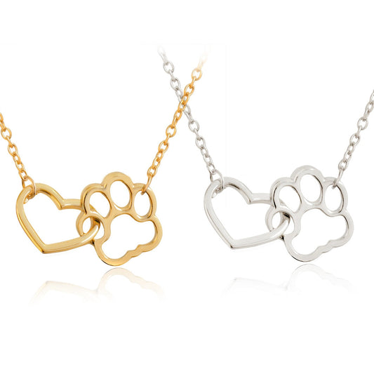 Dog Footprint Necklace - Gitelle