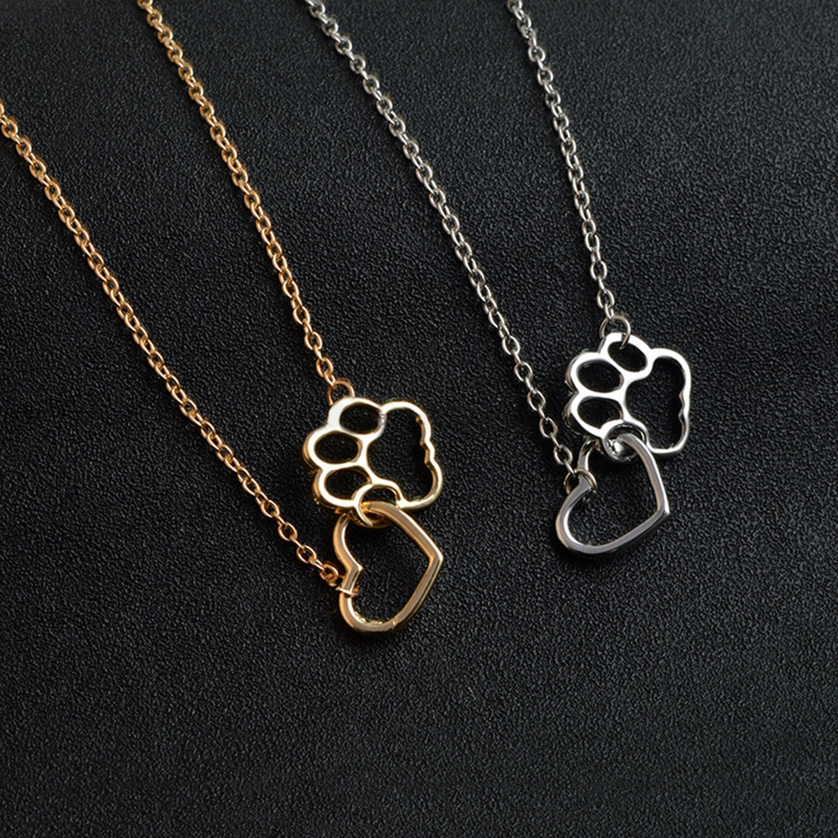 Dog Footprint Necklace - Gitelle