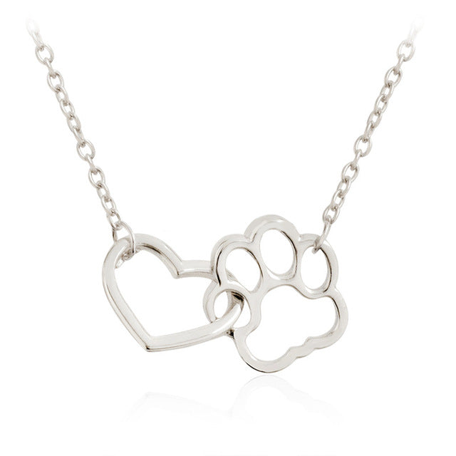 Dog Footprint Necklace - Gitelle