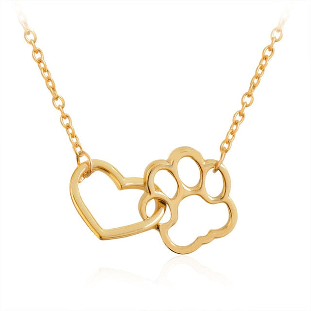 Dog Footprint Necklace - Gitelle