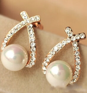 Pearl Stud Earrings - Gitelle