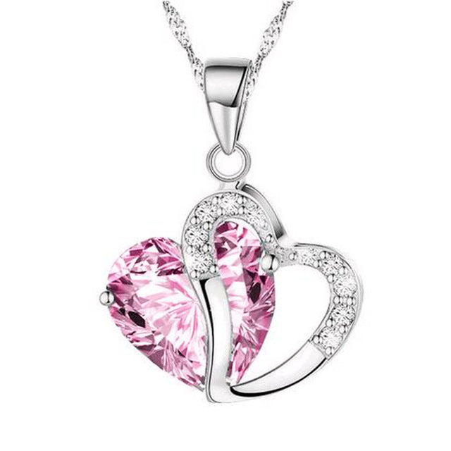 Heart Pendant Necklace - 6 colors - Gitelle