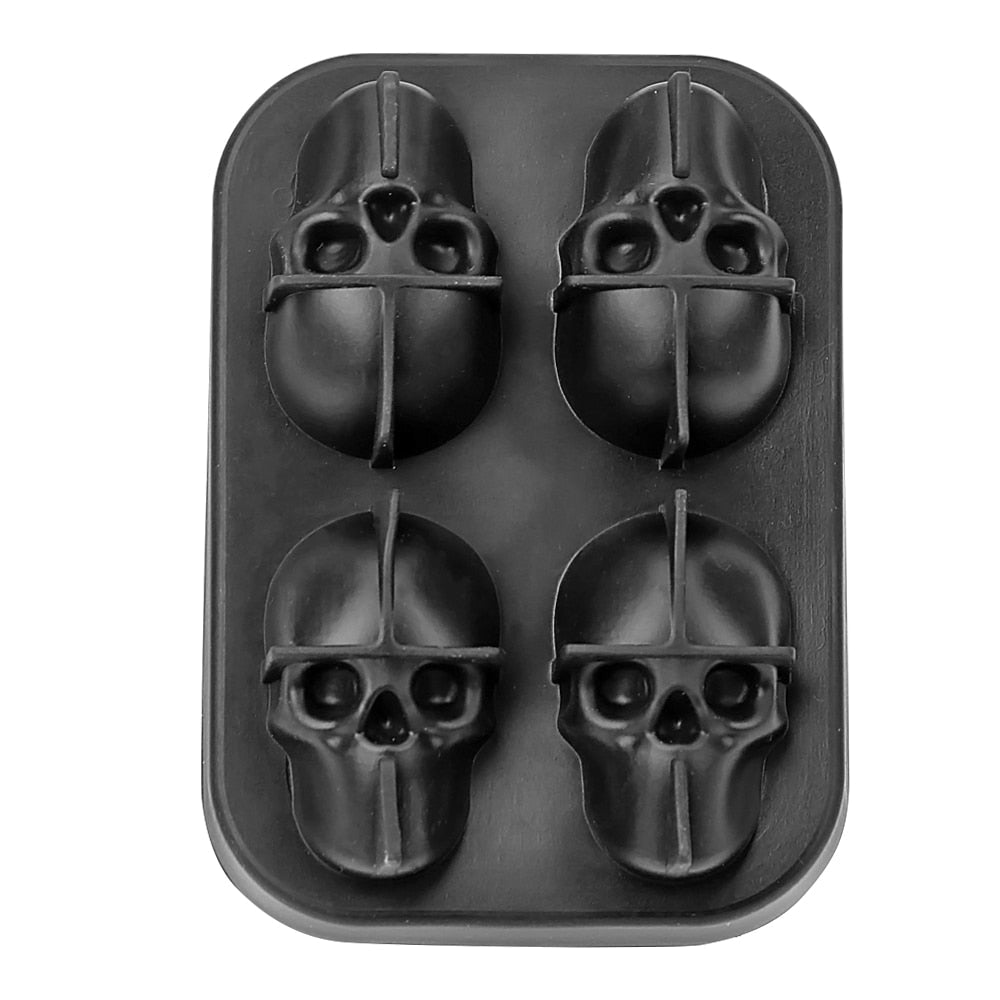 3D Skull Ice Cube Mold - Gitelle