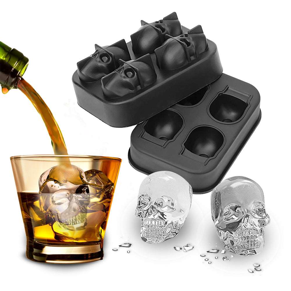 3D Skull Ice Cube Mold - Gitelle