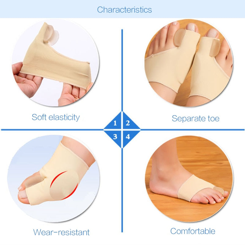 Orthopedic Bunion Sleeve with Toe Separator - Gitelle