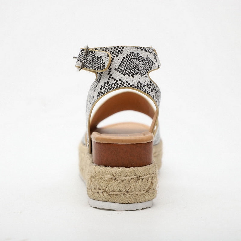 Thick-bottomed Fish Mouth Sandals - Gitelle